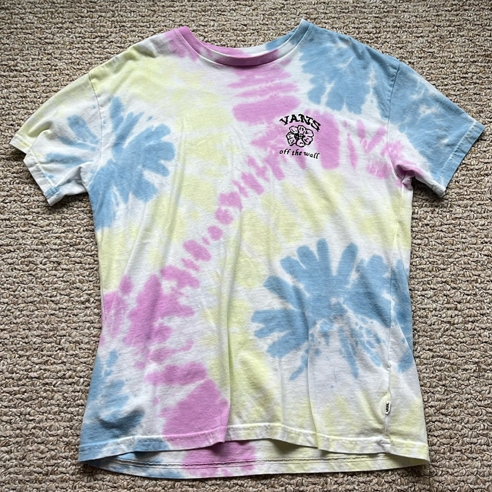 Vans Off The Wall Tie-Dye Short Sleeve T-Shirt